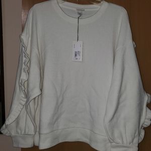 White A New Day Sweater
